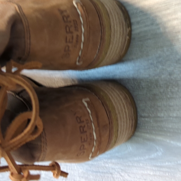 Sperry top-sider women's boots brown size 10 - Picture 3 of 4